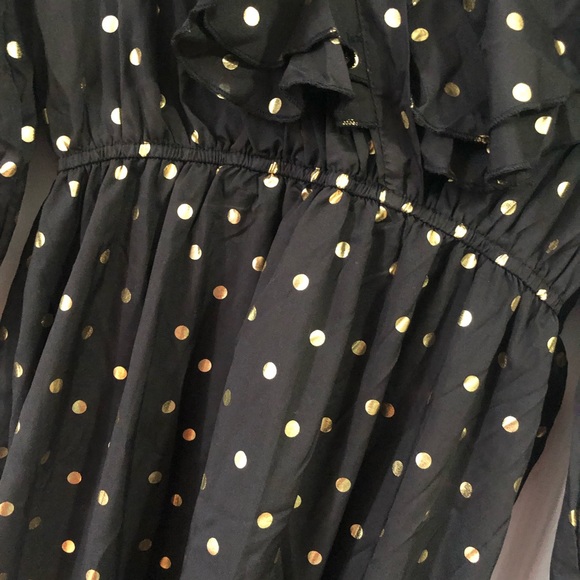 Black and gold pretty dress - Picture 5 of 9